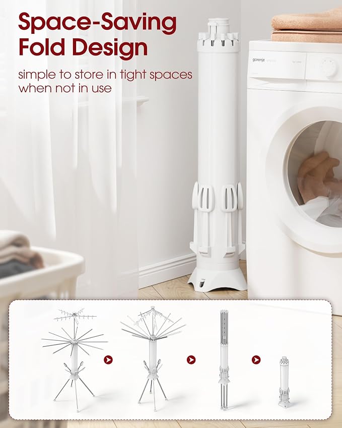Sakugi Foldable Clothes Drying Rack - Image 4