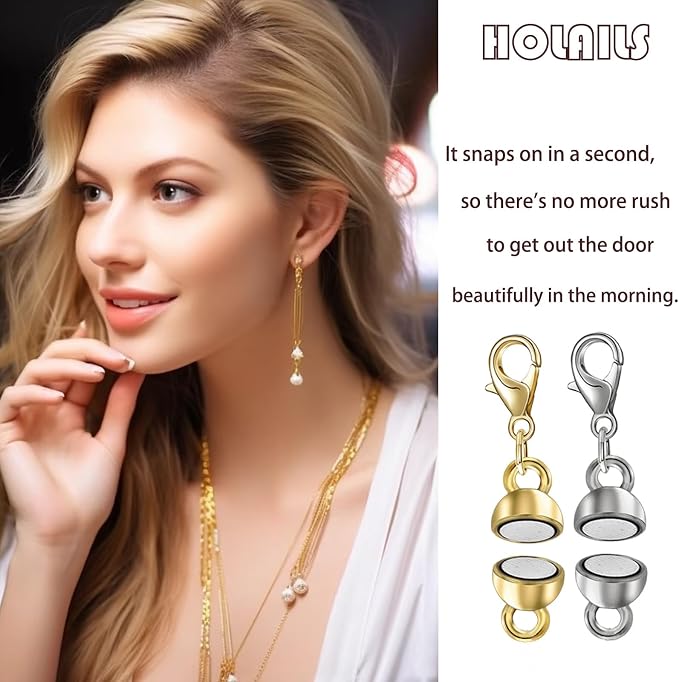 MKCYD Magnetic Necklace Clasps and Closures - Image 4