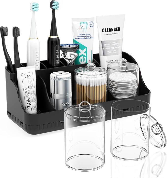 Bathroom Counter Organizer and Storage by Homtalker
