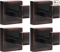 IBosins 4-Pack Towel Hooks Hand Towel Holder Robe Hanger Red Antique Bronze | by IBosins