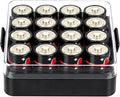 ALCYON Battery Organizer Storage Case, Battery Vault Box Container by ALCYON