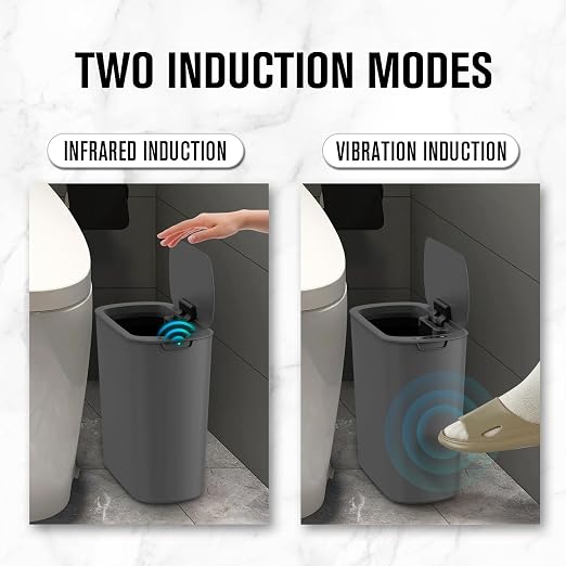 Cesun Automatic Small Bathroom Trash Can - Image 5