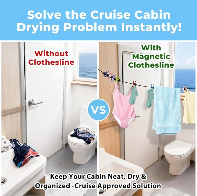 Magnetic Travel Clothesline - Image 3