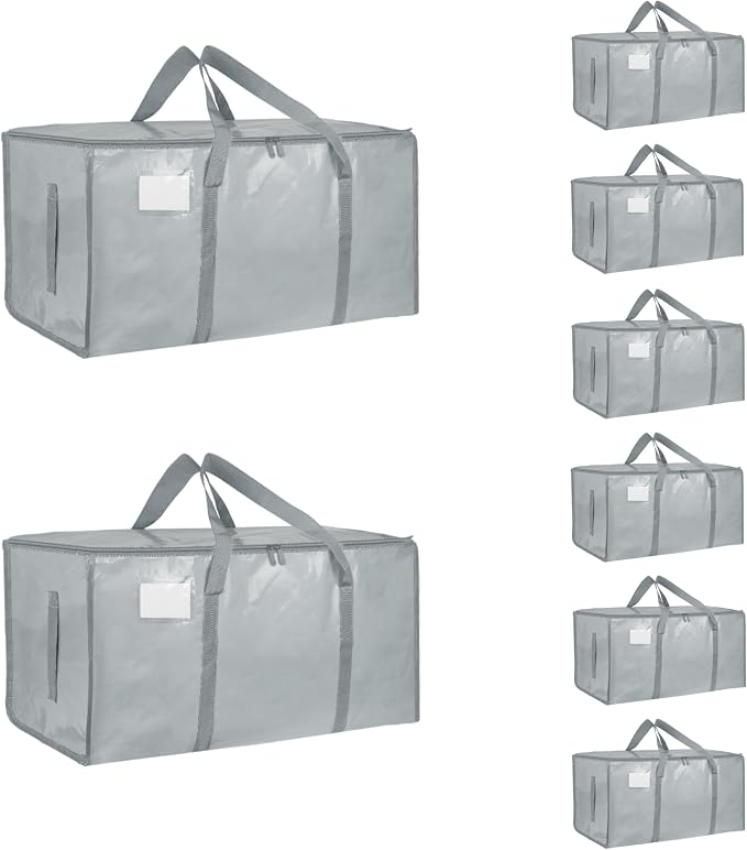 8 Pack-Extra Large Heavy Duty Moving Bags by Unknown