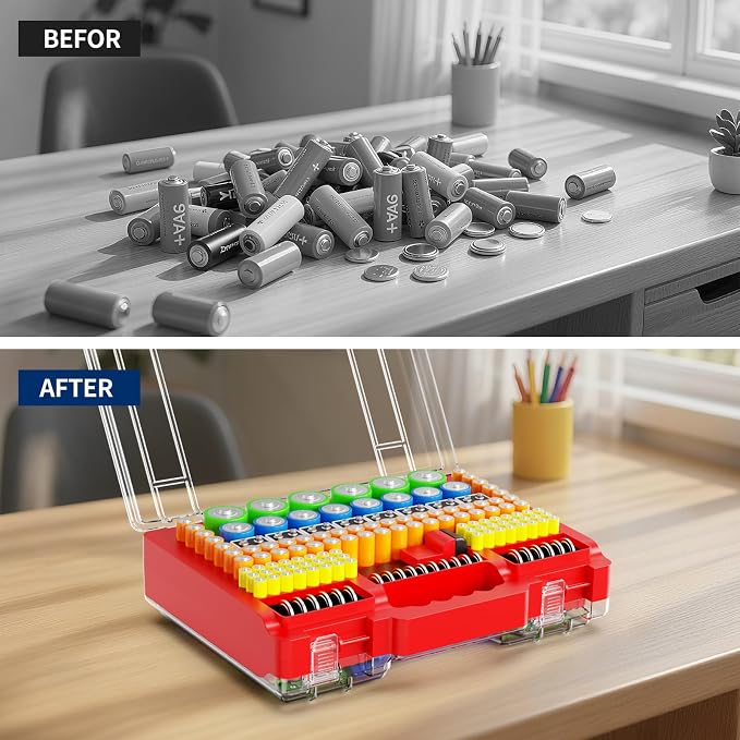 Molutsody Battery Organizer Box - Image 4