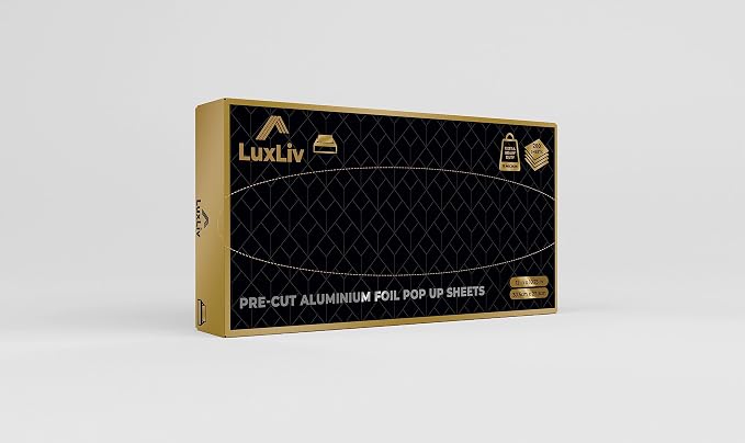 ® Pre-Cut Aluminum Foil Sheets 200 Count – 12 x 10.75 Inches Pop-Up Foil Sheets - Image 7