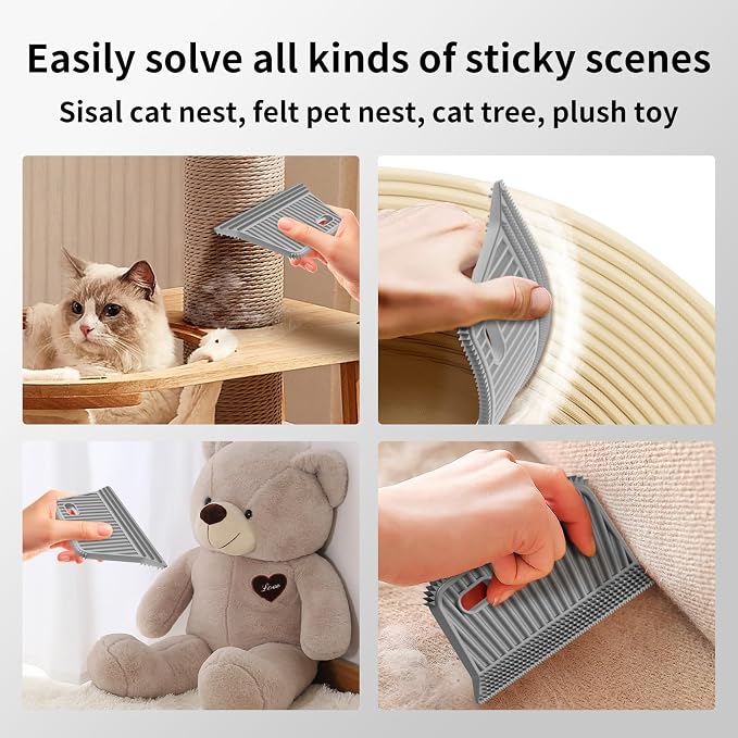 Pet Hair Remover, Dog Cat Carpet Rake, Lint Remover Shaver - Image 7