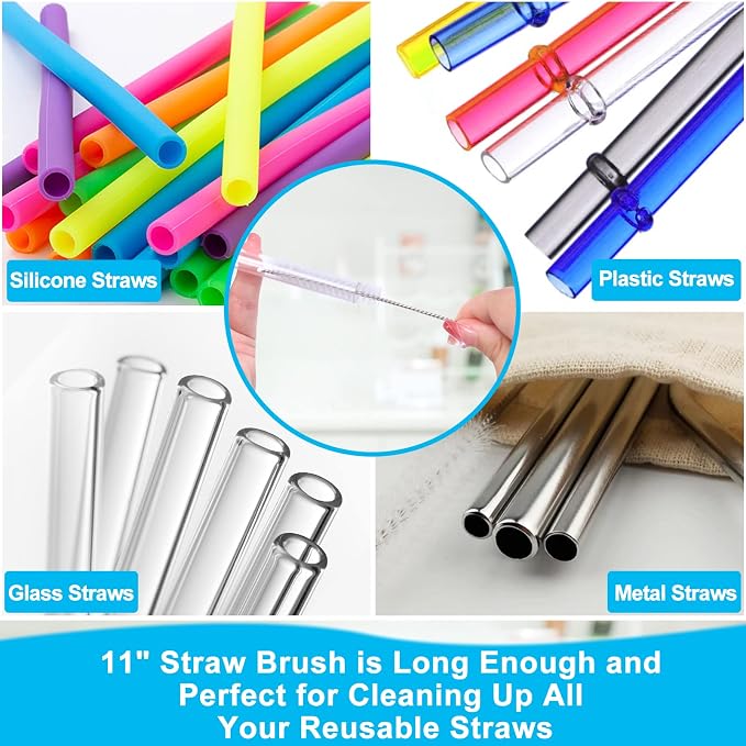 Water Bottle Cleaner Brush Kit for Owala/Stanley/Yeti Tumbler Cup | - Image 3