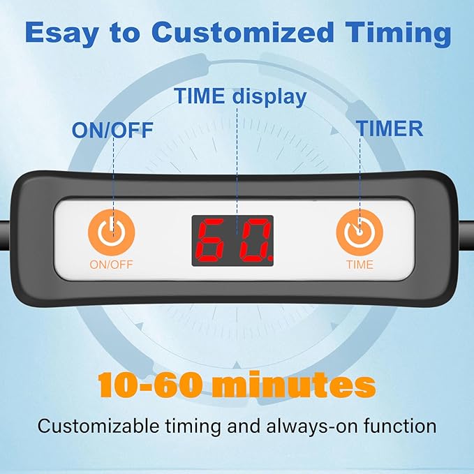 Cold Therapy Machine After Surgery Ice Machine with Knee Flexible Pad, Cryotherapy Machine for Knee Pain, Sprains, Swelling, Other Injuries, Quiet Pump,Timing Function (14 Quart)