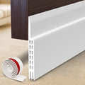 Huge Gap Door Draft Stopper, 3.4" W Widened Door Sweep Seal Gap Up to 1.8" by Suptikes