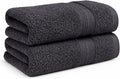 100% Cotton Hand Towels 18x28 Inches, 600 GSM, Soft & Absorbent by AmpleDecor