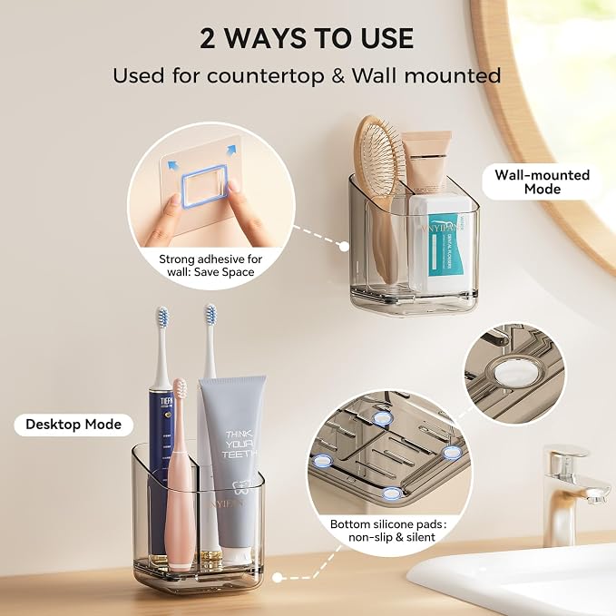 3 Slots Toothbrush Holders - Image 6
