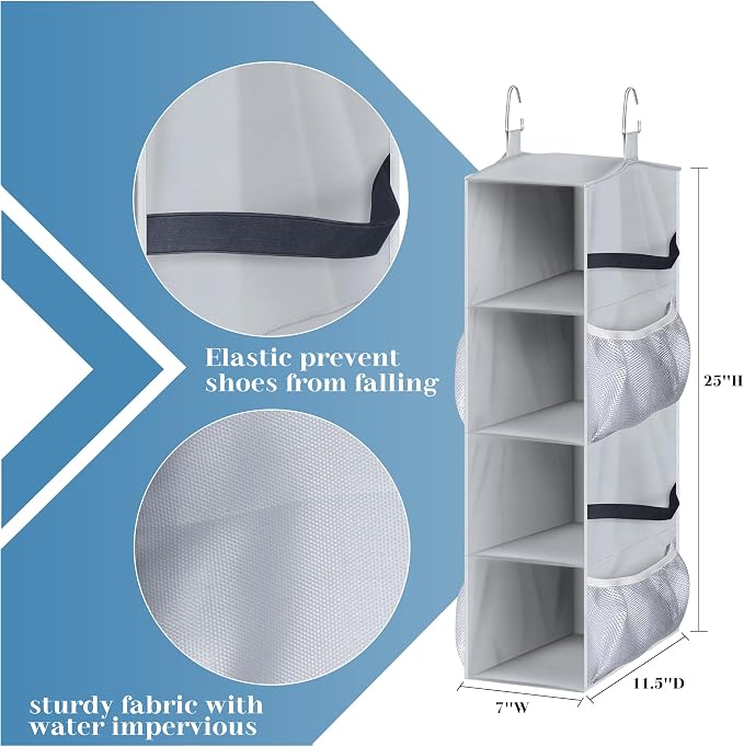 SLEEPING LAMB Short Hanging Shoe Organizer - Image 5