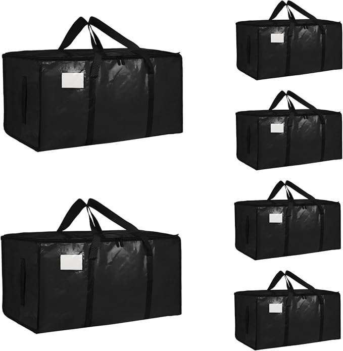 6 Pack-Extra Large Heavy Duty Moving Bags by Unknown