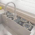 24" X 5.5" Kitchen Sink Splash Guard Faucet Mat Mandala Super Absorbent Fast by Unknown
