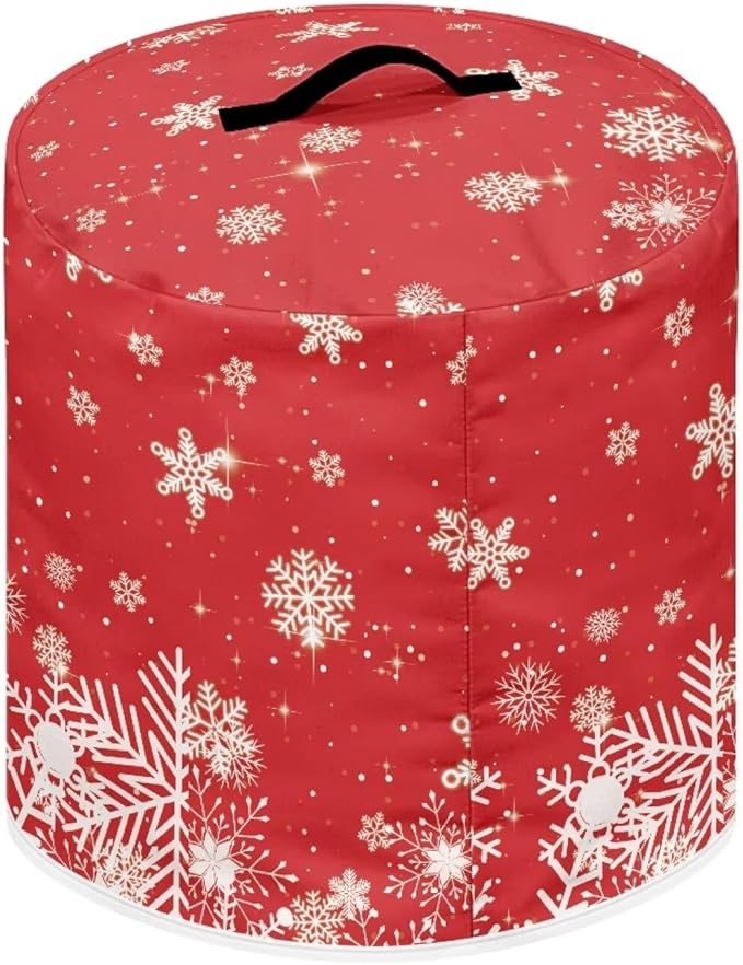 Snowflakes Dust Cover for Kitchen Instant Pot Accessories Appliance Cover Quart Pressure Cooker Air Fryer Rice Cooker Kitchen Appliance Dust Covers with Storage Pockets Size S