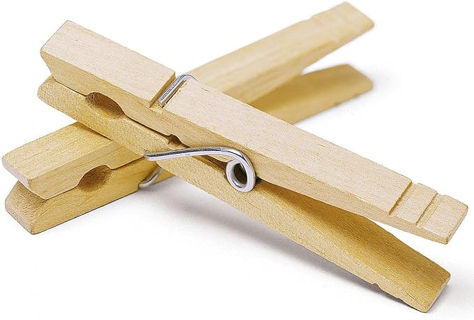 Whitmor Wooden Clothespins by Whitmor
