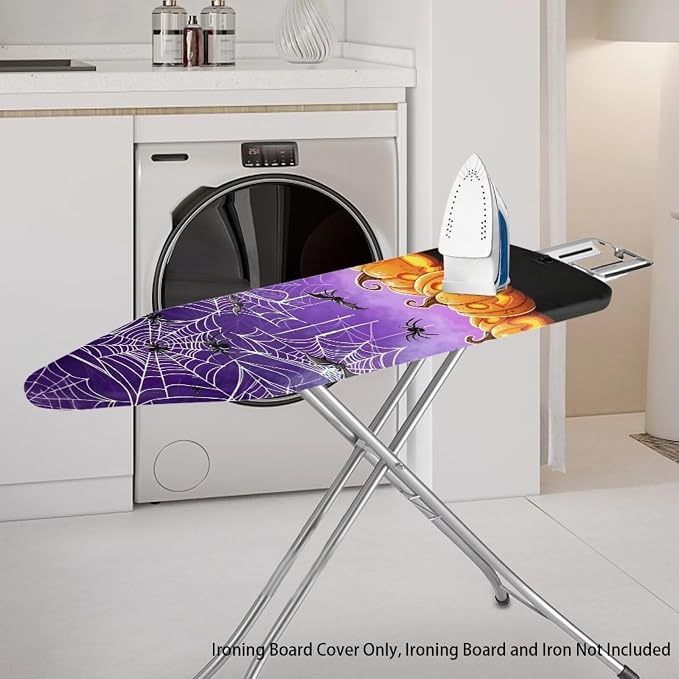 Halloween Pumpkin Ironing Board Cover and Pad 15x54 Inch Standard Size Iron - Image 2