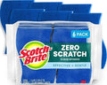 Scotch-Brite Zero Scratch Scrub Sponge, 6 Pack | Kitchen Sponges by Scotch-Brite
