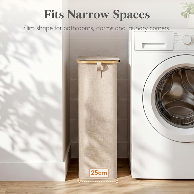 Lifewit 75L Slim Laundry Hamper - Image 2