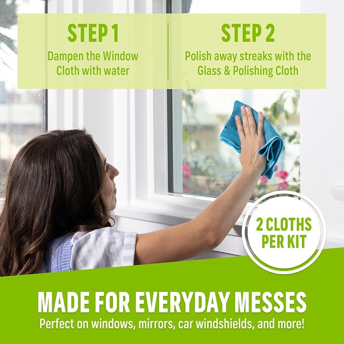 E-Cloth Window and Glass Cleaner Kit, Just Add Water - Image 3