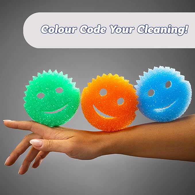 Scrub Daddy Colors Kitchen Sponges, Dish Sponges - Image 8