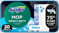 Swiffer Heavy Duty Mop Wet Multi-Surface Cloth Refills by Swiffer