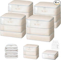 DIMJ Comforter Storage Bag - 110L Large Capacity Ultra Space Saving Self by DiMJ