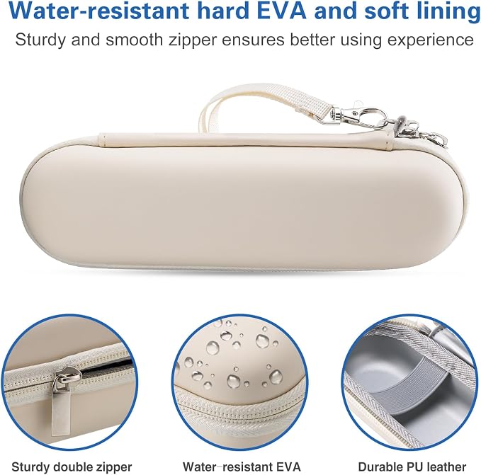 ProCase Toothbrush Travel Case for Oral-B & Sonicare -Beige | Fits Oral-B - Image 5