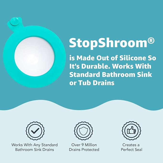 StopShroom STBLU232 Universal Stopper Plug Cover - Image 6