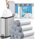 KSSKSS 4 Gallon Mini Drawstring Trash Bags, Small Garbage Bags by KSSKSS by ksskss