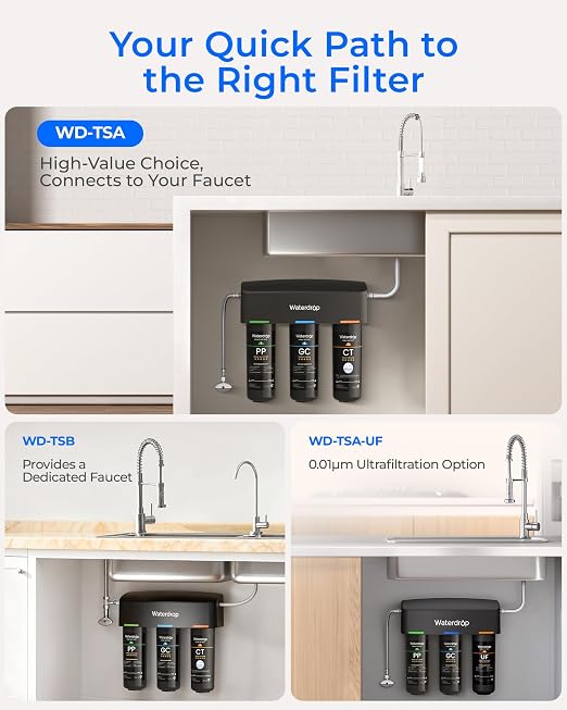 Waterdrop TSB 8 Layer Under Sink Water Filter System, - Image 9