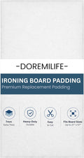 Ironing Board Padding Only Replacement, 7mm Extra Thick Felt Iron Board Pad by Unknown