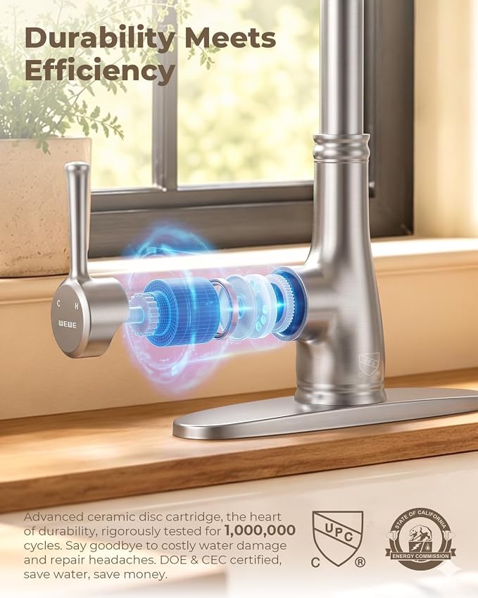 WEWE Vintage Kitchen Faucet - Image 7