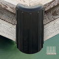 XIALUO Dock Corner Bumper Fender Inflatable Dock Protection White/Black 8"x16" Protect Docks and Ships from Damage Caused collisions