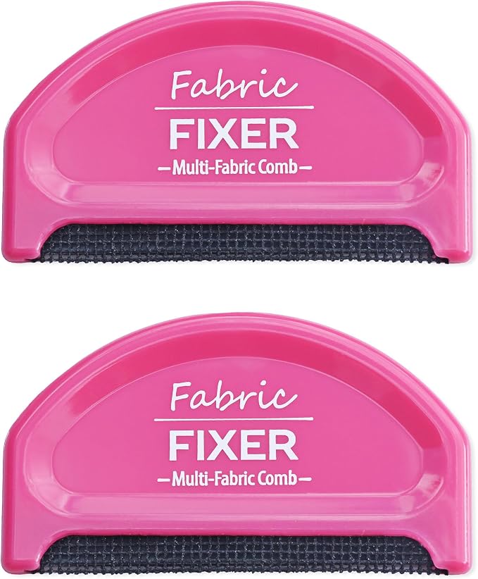 Multi-Fabric Depilling Comb for Sweater Pills and Fuzz Manual Fabric Defuzzer by WardrobeHackers
