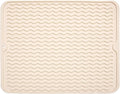 Silicone Dish Drying Mat, Non-Slip Easy Clean Sink Mat, Large Heat-resistant by MODENGKONGJIAN