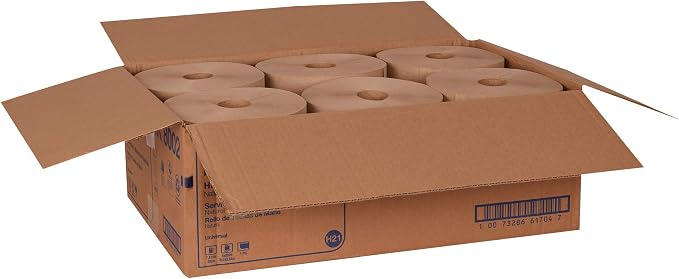 Tork Natural Paper Hand Towel Roll H21, 6 Rolls x 800 Ft - Image 5