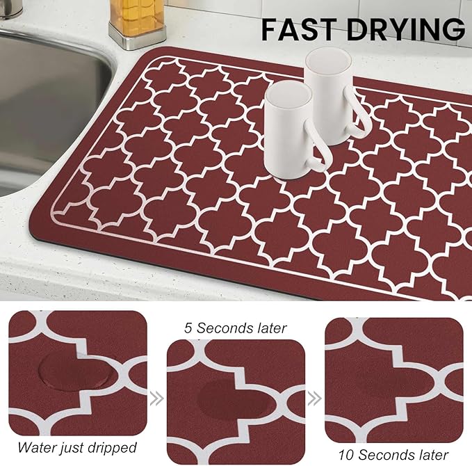 Dish Drying Mat Absorbent Dish Drying Mats - Image 4