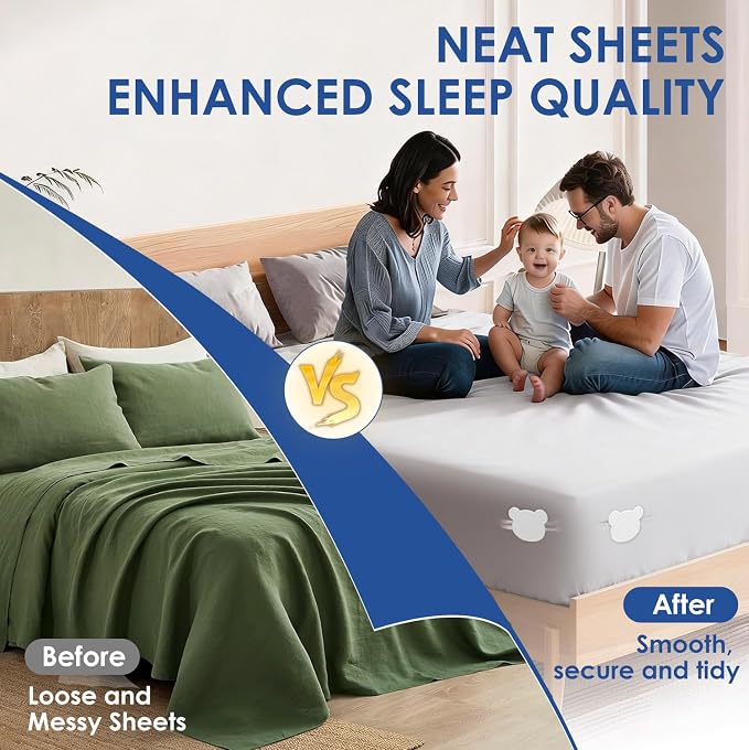 Patented Bed Sheet Holders ABS Lock System - Image 4