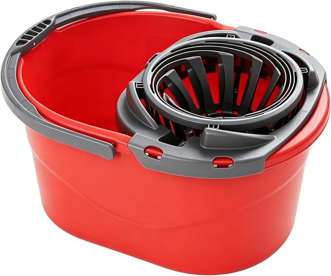 2.5 Gallon Quick Wring Hands-Free Mop Bucket, Quick Wring Bucket - Image 2