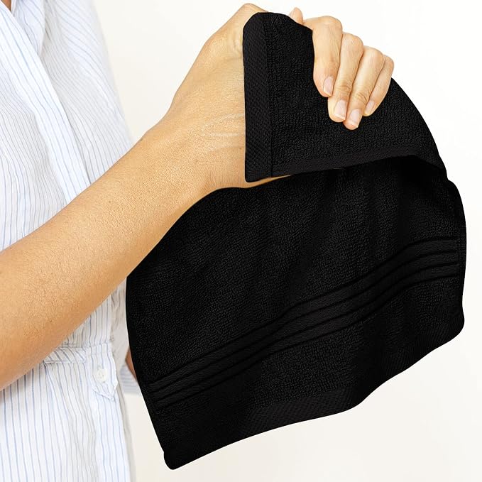 Utopia Towels 12 Pack Premium Wash Cloths, 12x12 in, 100% Cotton, Gym & Face - Image 4