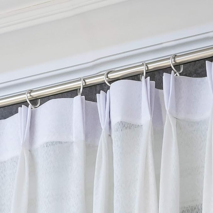 Hotop 30 Pcs Metal Curtain Rings - Image 5