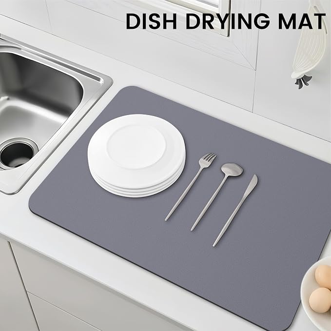 Dish Drying Mat Absorbent Dish Drying Mats - Image 6