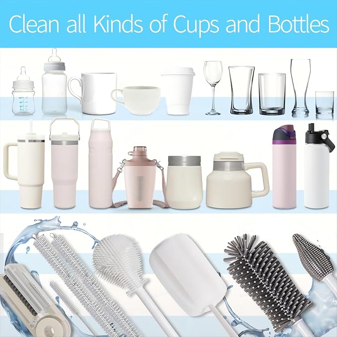 Bottle Cleaner Brush Set - Image 3