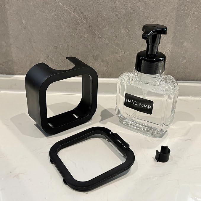 Foaming Soap Dispenser, 300ml Plastic Refillable Foaming Hand Soap Dispenser - Image 5
