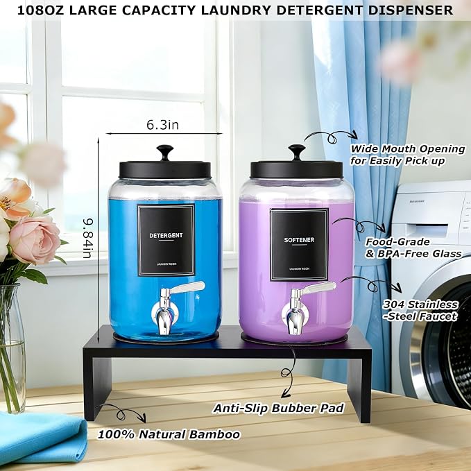 Glass Laundry Detergent Dispenser - Image 3