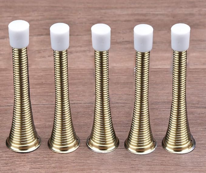 KISEER 16 Pack Spring Door Stops 3 1/4 Inch Flexible Heavy Duty Spring Door - Image 6