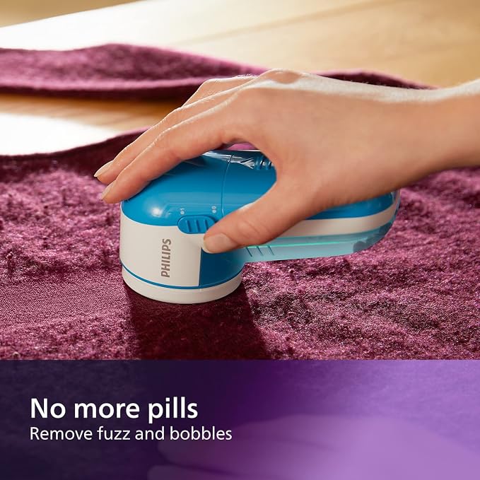 Philips Fabric Shaver, Removes Pills and Lint, Large Blade Surface, cleaning - Image 7