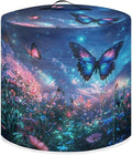Purple Butterfly Dust Cover Compatible with 8 QT Instant Pot and Extra Accessories for Electric Pressure Cooker Rice Cooker and Air Fryer Insulated Protector Cover Keep Appliance Clean